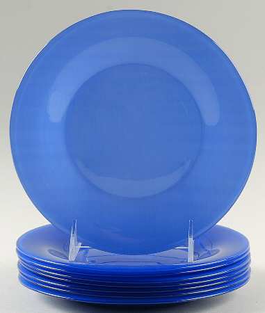 Color Moods Blue 8" Salad Plate