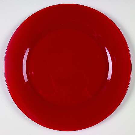 Color Moods Red Dinner Plate