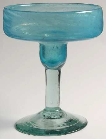 Calypso Aqua (Blue) Margarita Glass