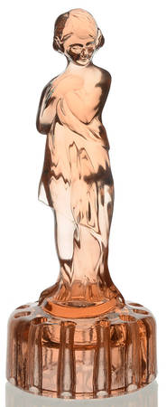 Animals & Figurines 12 Round Base Pink Draped Lady
