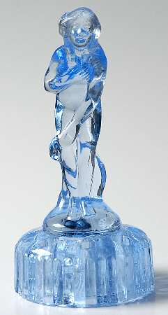 Animals & Figurines 6" Moonlight Blue Bashful Charlotte w/Ribbed Base