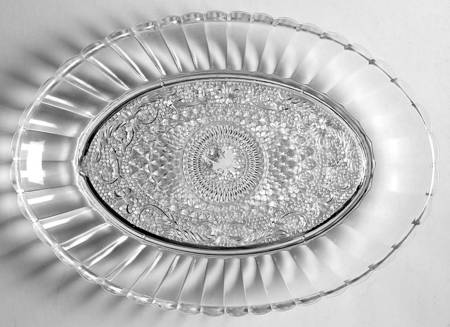Trellis 8" Oval Relish