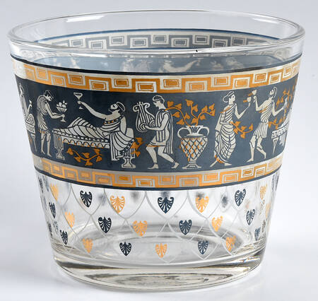 Etruscan Frieze Ice Bucket