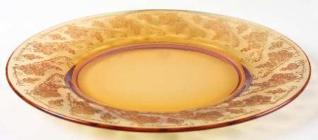 Etch 521 Amber Dinner Plate