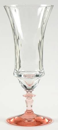 1440 Pink (Pink Stem, Clear Bowl) Parfait
