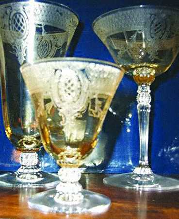 Grigg's Topaz Champagne/Tall Sherbet