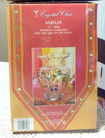 Amelia 12" Flower Vase