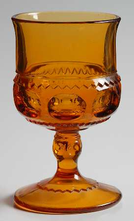 Color Crown Gold (Honey) Wine Glass