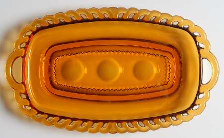 Color Crown Gold (Honey) Creamer/Sugar, Tray Only