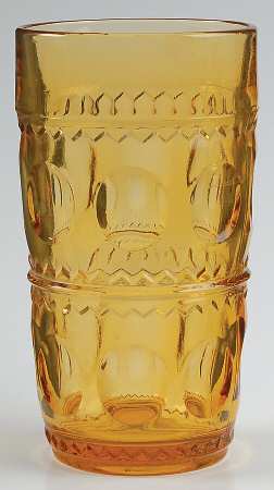 Color Crown Gold (Honey) 12 Oz Flat Tumbler