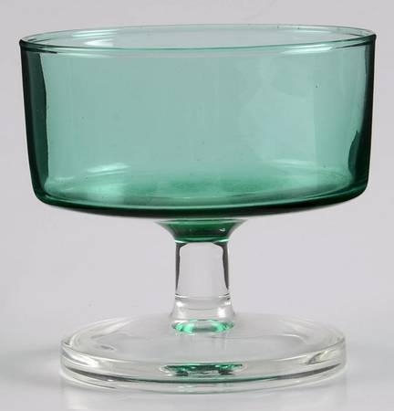 CRA40 Spruce (Green) Champagne/Tall Sherbet by Cristal D'Arques - Durand