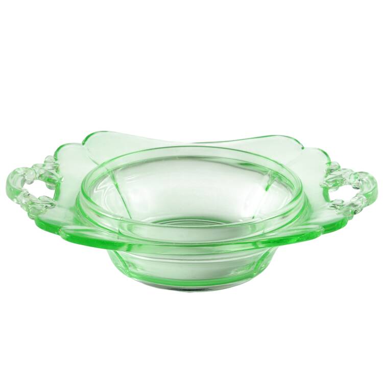3400 Light Emerald 3400 Round Butter No Lid