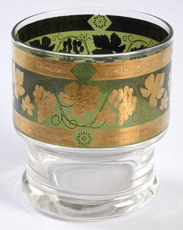 Golden Grapes Green Punch Cup