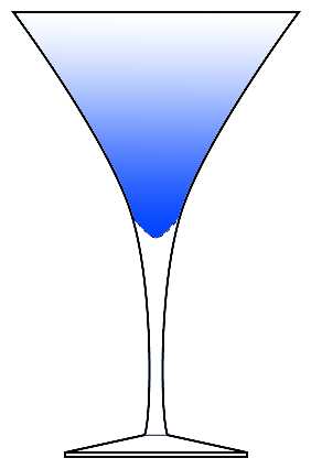 Rhapsody Martini Glass