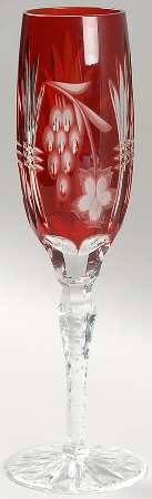 CCI7 Red Fluted Champagne