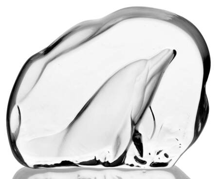 Animals & Figurines Dolphin Paperweight - No Box