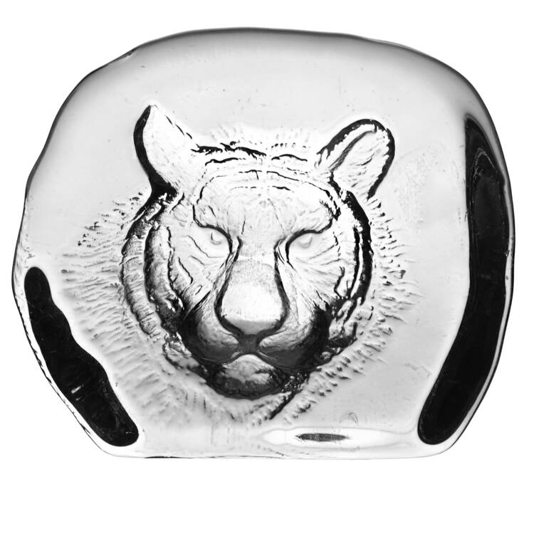 Animals & Figurines Tiger Paperweight - No Box