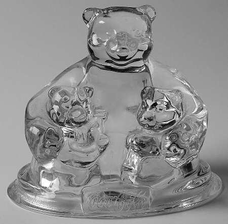 Animals & Figurines Bear Family-Coca Cola - Boxed