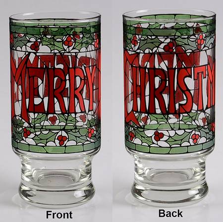 Merry Christmas 10 Oz Flat Tumbler