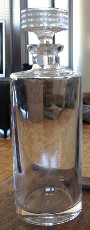 Facet Decanter & Stopper