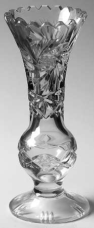 Pinwheel 7" Bud Vase