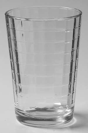 Windowpane Juice Glass