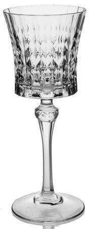 Lady Diamond Wine Glass