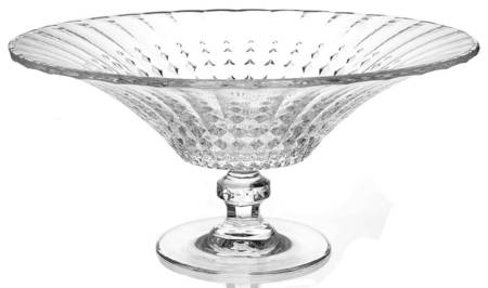 Lady Diamond 14" Footed Bowl