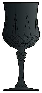 Longchamp Folies Black by Cristal D'Arques - Durand