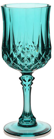 Longchamp (Clear) Blue Water Goblet