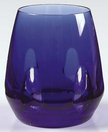 Madame Stanislas Blue 8 Oz Flat Tumbler