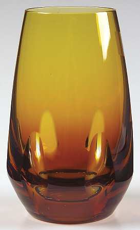 Madame Stanislas Amber Highball Glass