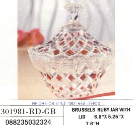 Brussels Candy Dish & Lid