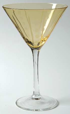 Uptown Martini-Yellow