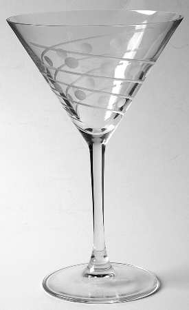 Uptown Martini Glass