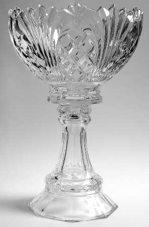 Meridian Round Compote (Height X Width)