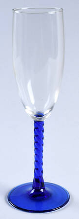 Angelique Cobalt Fluted Champagne