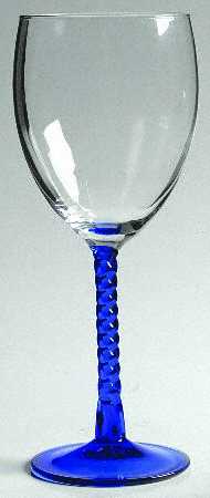 Angelique Cobalt Wine Glass