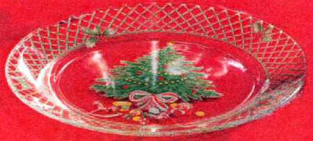 Christmas Night Dinner Plate