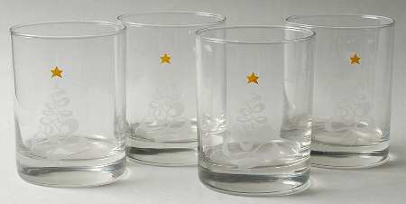 Starry Night Double Old Fashioned - Set of 4