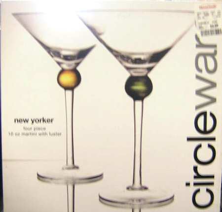 New Yorker Martini Glass
