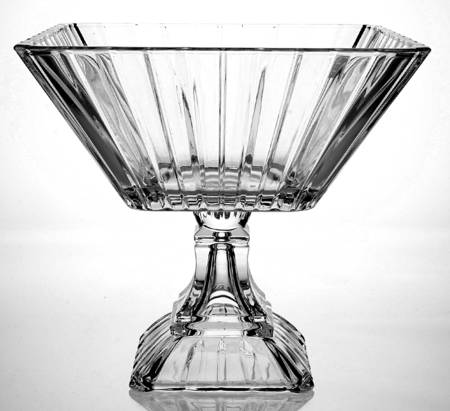 Alexandria 8" Square Tall Compote