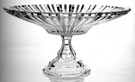 Alexandria Round Compote (Height X Width)