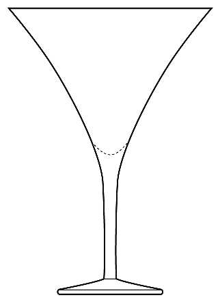Gem Martini Glass