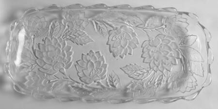 Chrysanthemum 15" Rectangular Tray