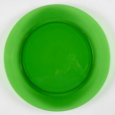Color Program Emerald Dinner Plate by Cristal D'Arques - Durand
