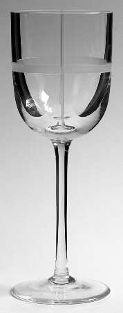 Criss Cross Wine Glass