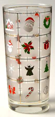 Xmas Potpourri Highball Glass