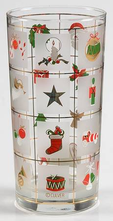 Xmas Potpourri 12 Oz Flat Tumbler