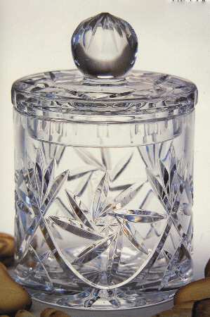 European Modern Biscuit Barrel & Lid